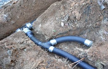 drainage installation by Pannone’s Lawn Pros & Landscaping