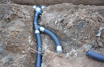 drainage installation by Pannone’s Lawn Pros & Landscaping