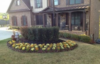seasonal flowers planted by Pannone’s Lawn Pros & Landscaping
