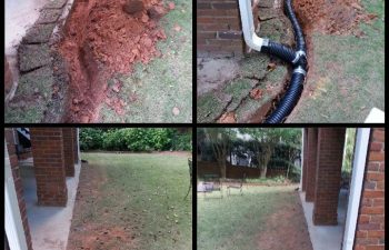 drainage installation by Pannone’s Lawn Pros & Landscaping