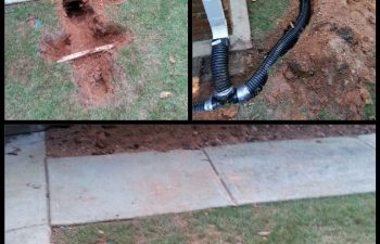 drainage installation by Pannone’s Lawn Pros & Landscaping