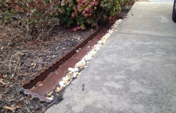 drainage installation by Pannone’s Lawn Pros & Landscaping