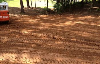 yard being prepared for new sod installation by Pannone’s Lawn Pros & Landscaping