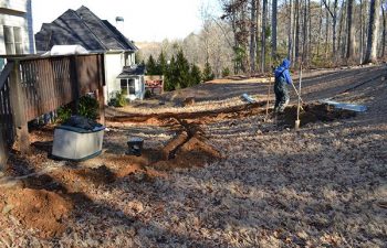 drainage installation by Pannone’s Lawn Pros & Landscaping